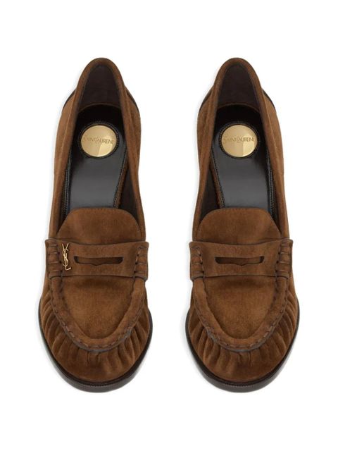 Saint Laurent Le Loafer pumps - Brown