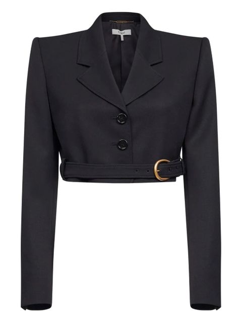 Chloé lapel belt jacket - Black - zdjęcie produktu nr 1