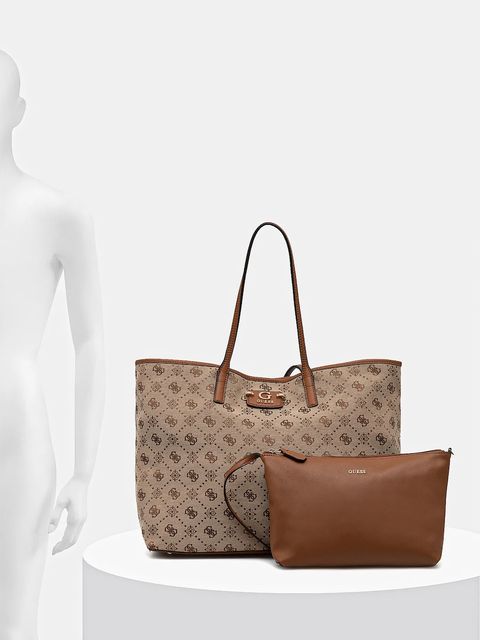 Guess torebka NEDA kolor beżowy HWJP96 54240