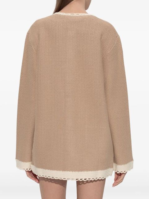 Posse Willow buttoned cardigan - Neutrals