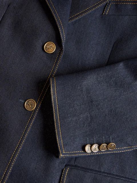 ETRO denim blazer - Blue