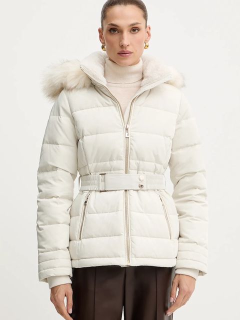 Morgan kurtka puchowa kolor beżowy zimowa GAMONI - zdjęcie produktu nr 1