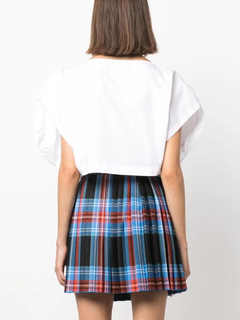 Vivienne Westwood Heart asymmetric top - White