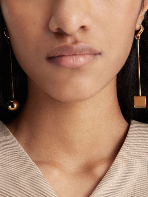 Jacquemus Les Boucles Nodo earrings - Gold