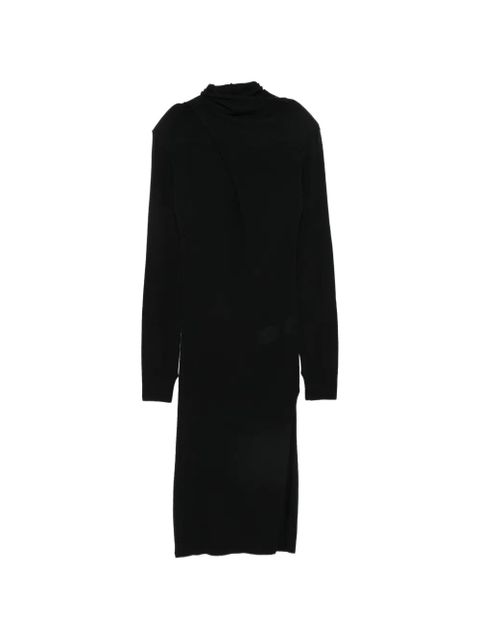 The Attico roll-neck wool dress - Black - zdjęcie produktu nr 1