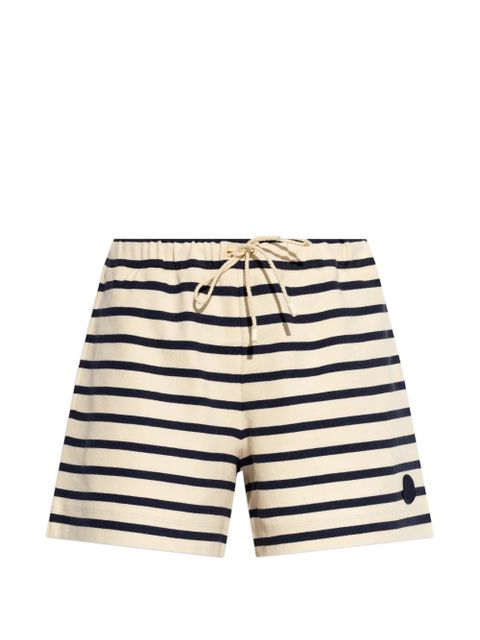 Moncler striped drawstring shorts - Neutrals - zdjęcie produktu nr 1