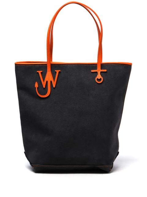 JW Anderson Tall Anchor canvas tote bag - Blue - zdjęcie produktu nr 1