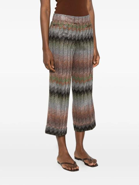 Missoni Zig-Zag trousers - Silver