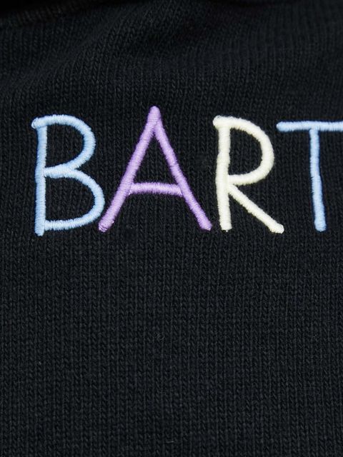 MC2 Saint Barth sweter wełniany damski kolor czarny