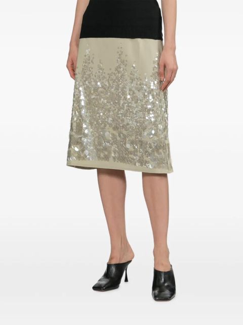 Paloma Wool Ara midi skirt - Neutrals