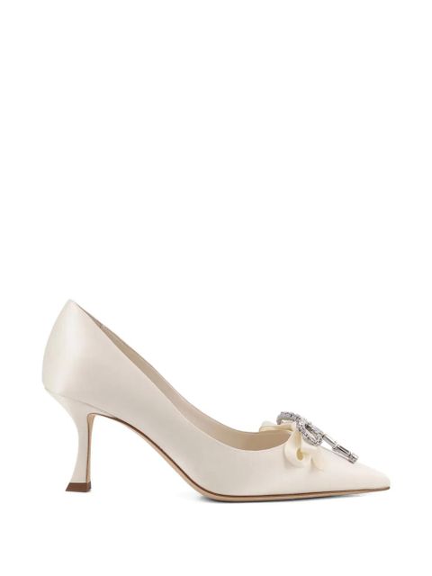 Jimmy Choo crystal embellished pumps - Neutrals - zdjęcie produktu nr 1