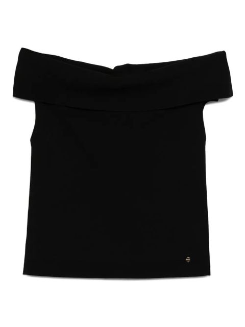 ANINE BING off-shoulder top - Black - zdjęcie produktu nr 1