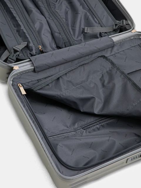 Guess walizka 55,5x37,5x21,5 cm kolor srebrny TWHN96 75983