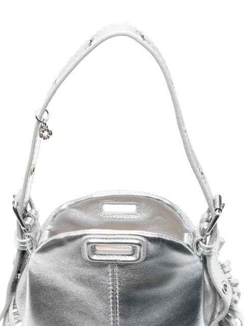 Maje Miss M metallic micro bag - Silver - zdjęcie produktu nr 2