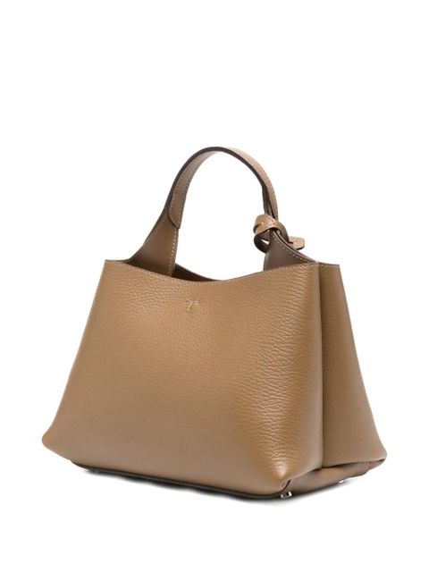 Tod's leather T-logo tote bag - Green