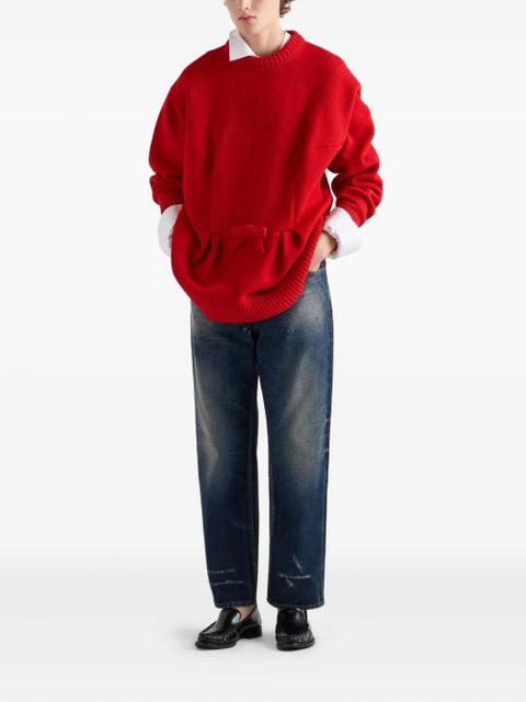 Prada washed five-pocket jeans - Blue - zdjęcie produktu nr 2