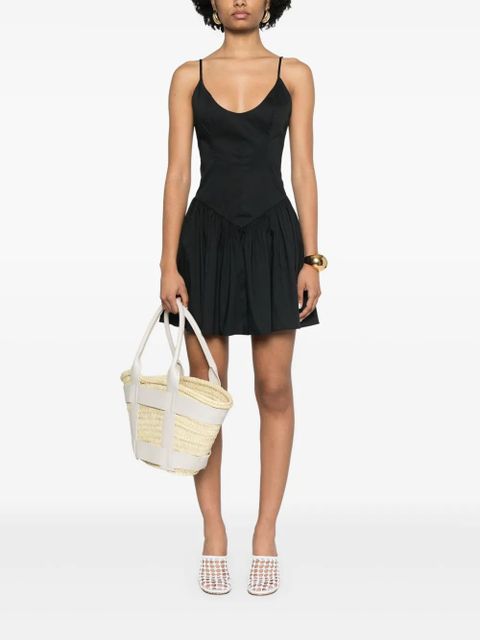 STAUD Dena mini dress - Black - zdjęcie produktu nr 2