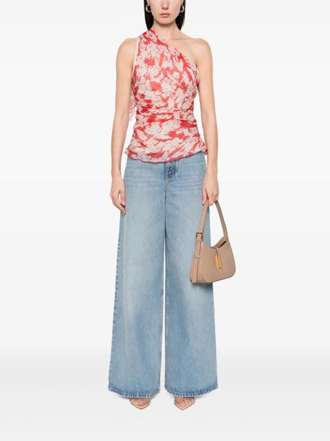 Victoria Beckham one-shoulder top - Red