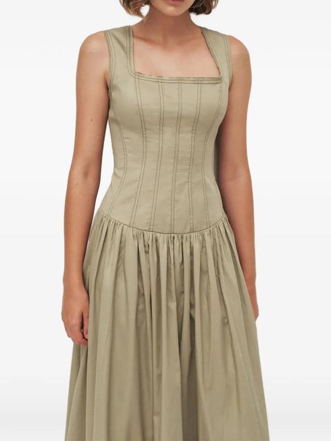 Aje Parallel midi dress - Green - zdjęcie produktu nr 2