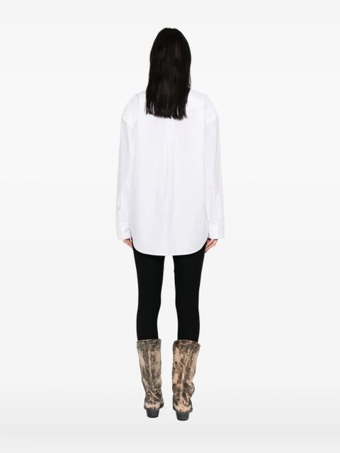 Alexander Wang chest-pocket cotton shirt - White