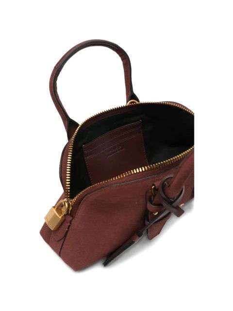 PINKO padlock top-handles tote bag - Red