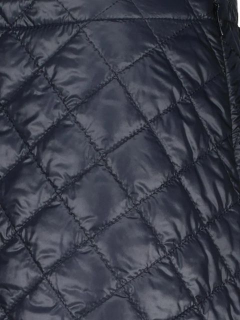 Moncler quilted mini skirt - Blue - zdjęcie produktu nr 2