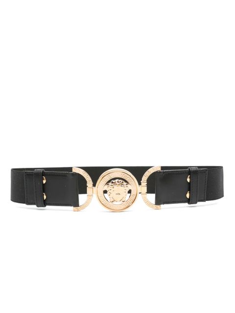 Versace Medusa Head-buckle elastic belt - Black - zdjęcie produktu nr 1
