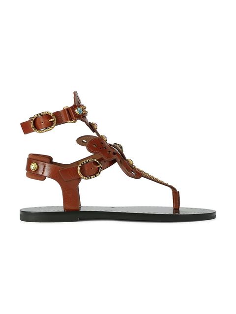 Kurt Geiger London sandały rzymianki damskie skórzane Boho Butterfly Gladiator - zdjęcie produktu nr 1