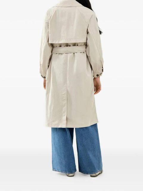 Barbour Layla double-breasted belted trench coat - Neutrals