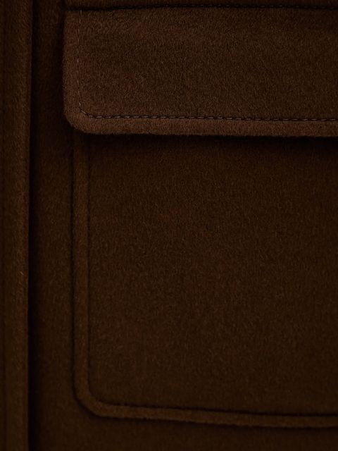 MAX&Co. płaszcz wełniany kolor brązowy 2526016014200 - zdjęcie produktu nr 2