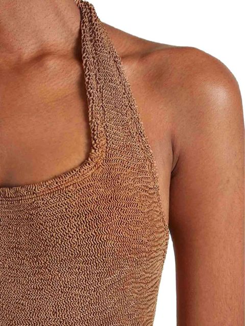 Hunza G Sandy swimsuit - Neutrals
