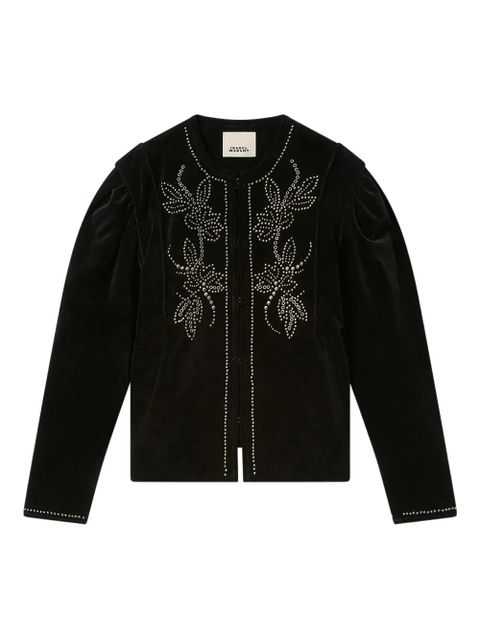 ISABEL MARANT Pietra embellished jacket - Black - zdjęcie produktu nr 1