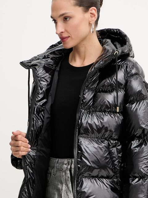 Pinko kurtka kolor czarny zimowa 101597 A2P7