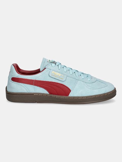 Puma sneakersy zamszowe Super Team SD kolor turkusowy 398528