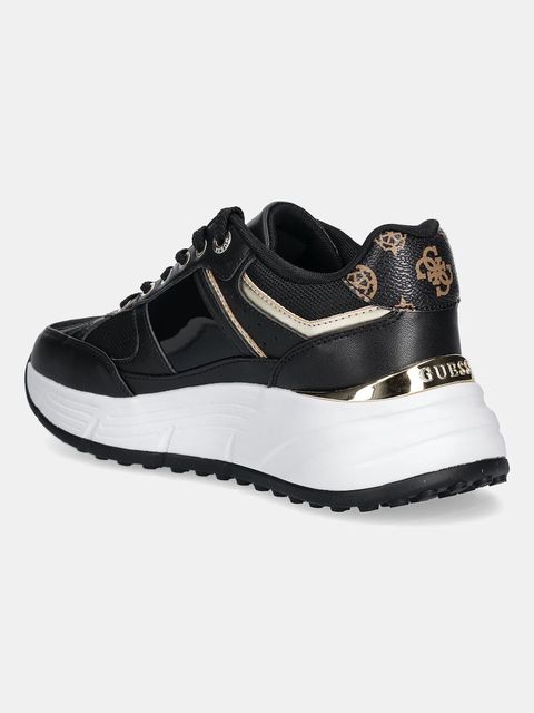 Guess sneakersy FONZI damskie kolor czarny FLTFON FAB12