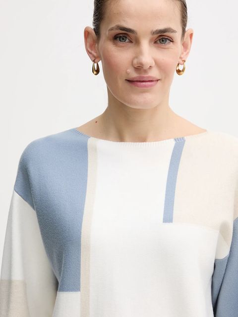 Joseph Ribkoff sweter damski kolor beżowy 261998 - zdjęcie produktu nr 2