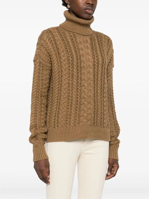 Lauren Ralph Lauren turtleneck sweater - Brown