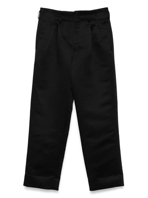 Comme Des Garçons cropped tailored trousers - Black - zdjęcie produktu nr 1