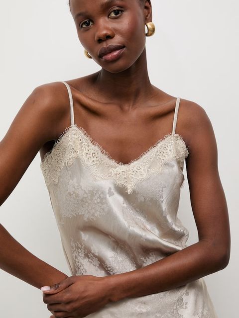 Answear.LAB bluzka na ramiączkach damska z dodatkiem lnu - zdjęcie produktu nr 1