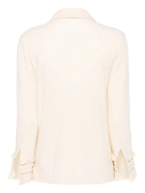 Jil Sander wool-blend shirt - Neutrals - zdjęcie produktu nr 2