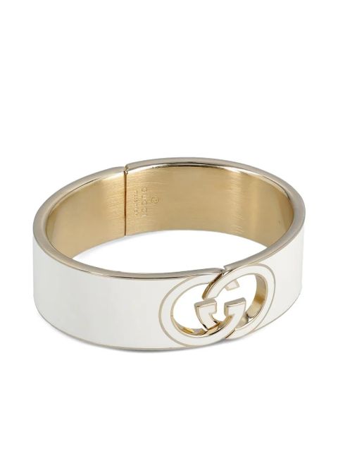 Gucci logo-plaque bracelet - White - zdjęcie produktu nr 1