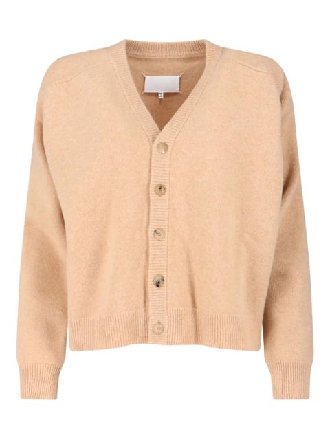 Maison Margiela long-sleeve V-neck cardigan - Neutrals - zdjęcie produktu nr 1