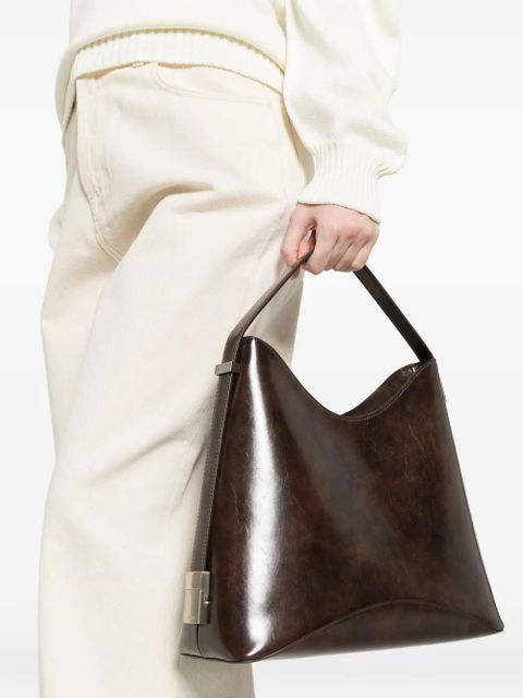 Osoi slouch leather shoulder bag - Brown - zdjęcie produktu nr 2
