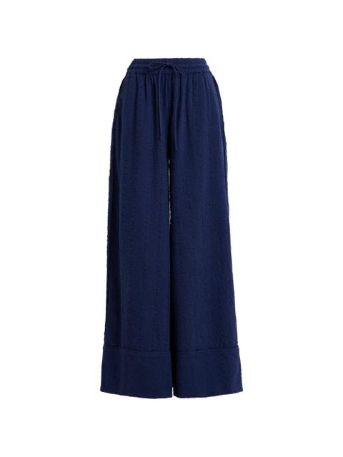 Essentiel Antwerp drawstring-waist trousers - Blue - zdjęcie produktu nr 1