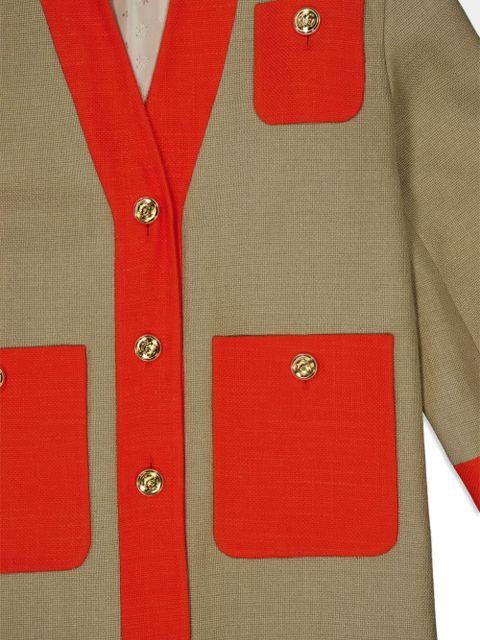 Gucci canvas jacket - Neutrals