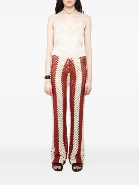 Zadig&Voltaire tricot-knit trousers - Red - zdjęcie produktu nr 2