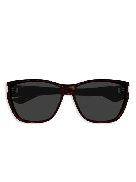 Saint Laurent Eyewear square-frame sunglasses - Brown - zdjęcie produktu nr 1
