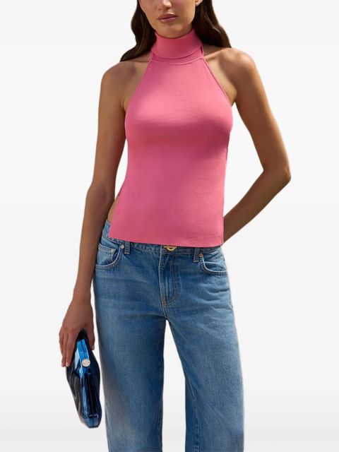 Cult Gaia Wake knitted top - Pink - zdjęcie produktu nr 1