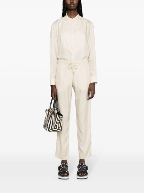 MARANT ÉTOILE Berati tapered trousers - Neutrals