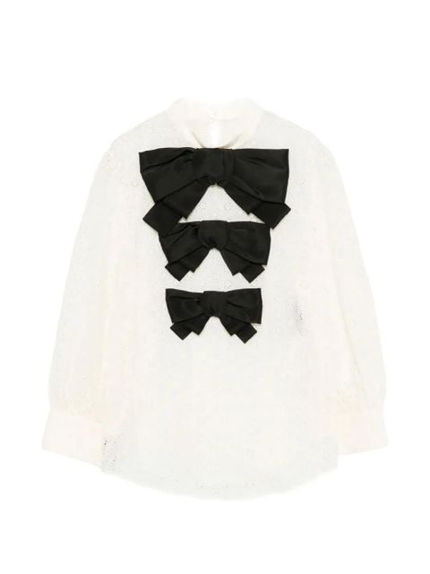 Valentino Garavani Daisy bow blouse - White - zdjęcie produktu nr 1